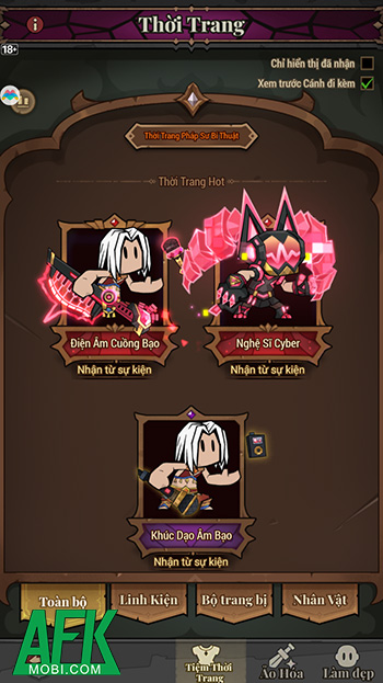 Trải nghiệm phát triển bằng cách đánh quái kiểu mới với game Anh Hùng Bất Diệt 10