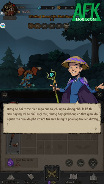 Trải nghiệm phát triển bằng cách đánh quái kiểu mới với game Anh Hùng Bất Diệt 1