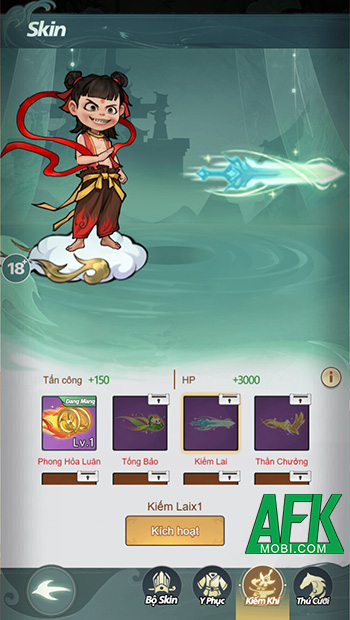 Na Tra Phong Thần Ký đúng chất là một tựa game rảnh tay tuy nhỏ mà có võ 10