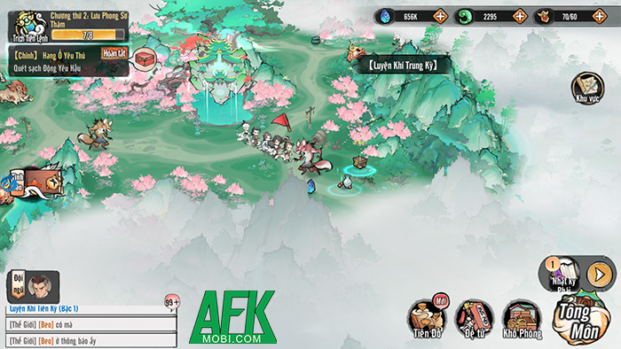 Ta Làm Tông Sư Trong Tiên Môn cho game thủ chỉ đạo đám tu tiên nhí nhố trông thật vui mắt! 5