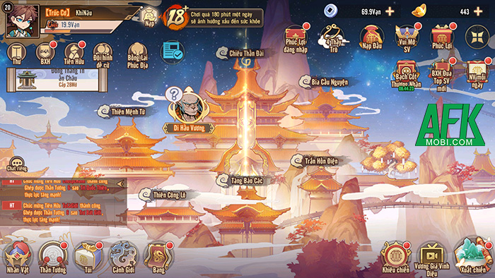 Bắt đầu cuộc phiêu lưu tam giới mang bối cảnh hậu Tây Du trong game X Tây Du 5