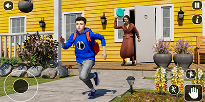 Nhập vai một học sinh đầy tinh ranh trong School Stealth Escape Run Game