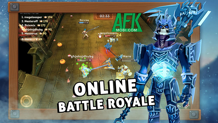 Chiến đấu bằng cách xoay vũ khí cận chiến trong game Slash Arena: PVP Battle Royale 0 Chiến đấu bằng cách xoay vũ khí cận chiến trong game Slash Arena: PVP Battle Royale 0