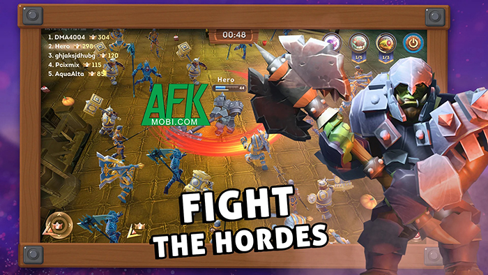 Chiến đấu bằng cách xoay vũ khí cận chiến trong game Slash Arena: PVP Battle Royale 2 Chiến đấu bằng cách xoay vũ khí cận chiến trong game Slash Arena: PVP Battle Royale 2