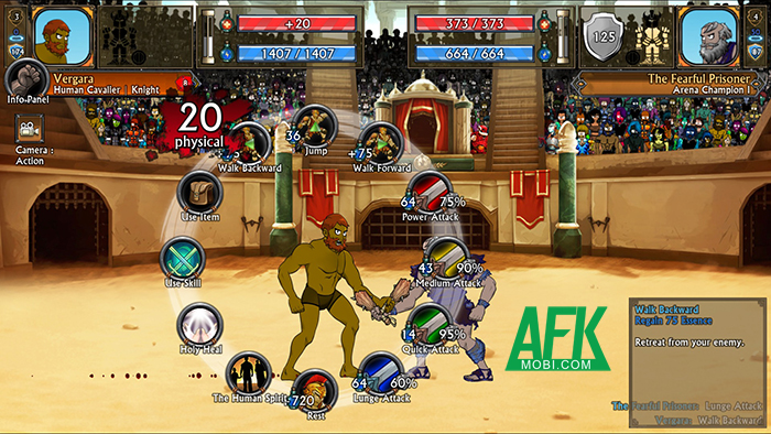 Swords and Sandals 3 Redux Mobile cho bạn huấn luyện võ sĩ giác đấu của riêng mình 1