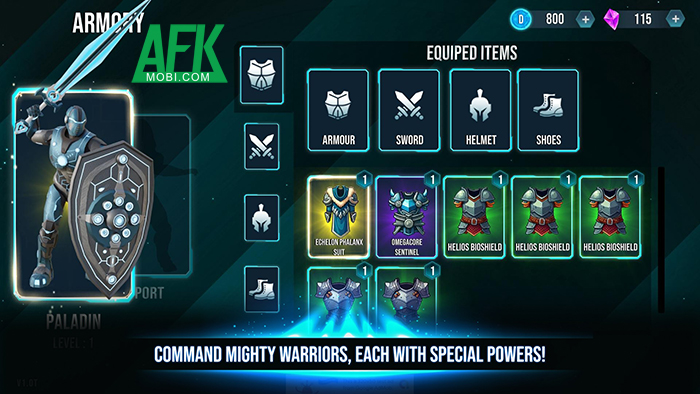 Phòng thủ trước bọn quái vật đi ra ra từ vết nứt không gian trong game The Rift Warrior 3