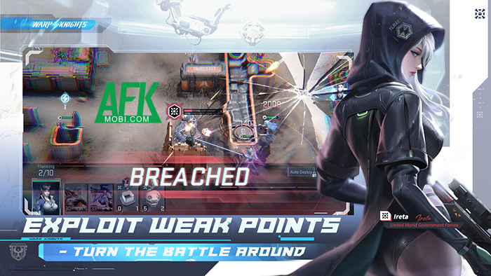 Warp Knights game chiến thuật cho bạn được lãnh đạo những nữ đặc vụ xinh đẹp 2 Warp Knights game chiến thuật cho bạn được lãnh đạo những nữ đặc vụ xinh đẹp 2