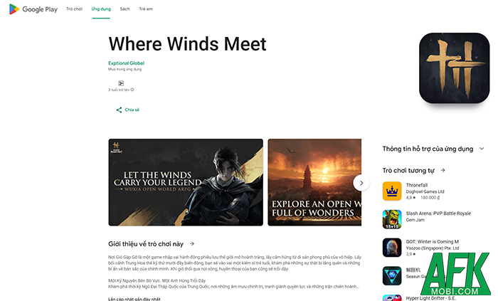 Where Winds Meet Mobile gần ngay trước mắt nhưng xa tận chân trời đối với các game thủ Việt 3 Where Winds Meet Mobile gần ngay trước mắt nhưng xa tận chân trời đối với các game thủ Việt 3