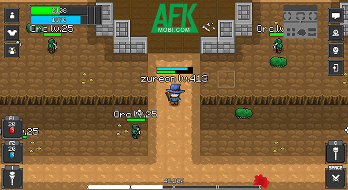 Cày cuốc, phát triển nhân vật trong một thế giới pixel hoài cổ tại game Zureon Online 3 Cày cuốc, phát triển nhân vật trong một thế giới pixel hoài cổ tại game Zureon Online 3