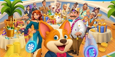 Tung xúc xắc để gầy dựng lại doanh nghiệp của mình trong game Billionaire Royale Club