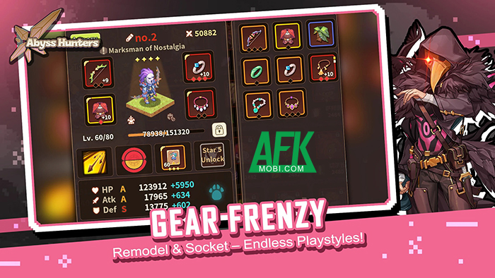 Tập hợp đội anh hùng chinh phục các thử thách trong game Abyss Hunters 0