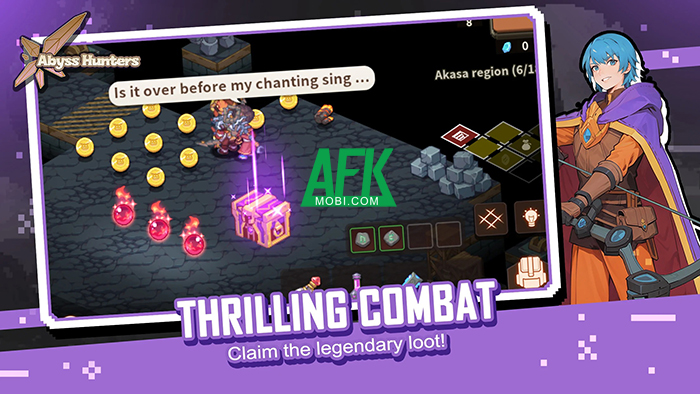 Tập hợp đội anh hùng chinh phục các thử thách trong game Abyss Hunters 2