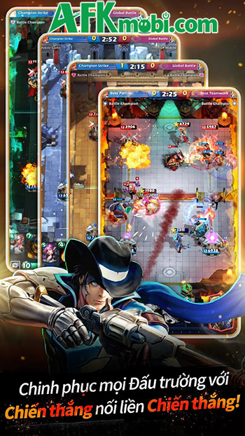 Champion Strike - PvP Arena game chiến thuật 1 đấu 1 trực tuyến thời gian thực 3 Champion Strike - PvP Arena game chiến thuật 1 đấu 1 trực tuyến thời gian thực 3