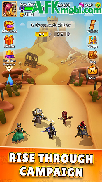 Champion Wars game đấu tướng màn hình dọc lấy chủ đề fantasy Trung Cổ 0 Champion Wars game đấu tướng màn hình dọc lấy chủ đề fantasy Trung Cổ 0