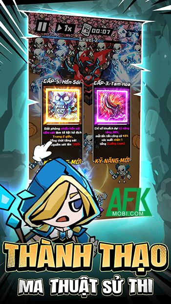 Rumble Magics: Crush the Undead cập bến thị trường Việt Nam với tên Chiến Thần MINI 3