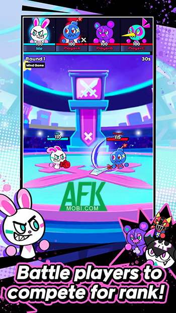 Crazy Arena! đưa các game thủ chuẩn bị nhân vật của mình cho những trận đấu PvP tự động 0