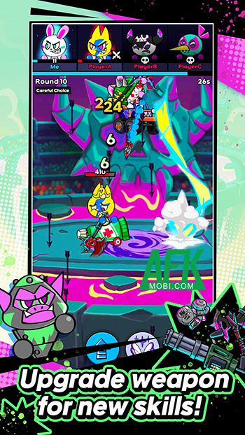 Crazy Arena! đưa các game thủ chuẩn bị nhân vật của mình cho những trận đấu PvP tự động 4