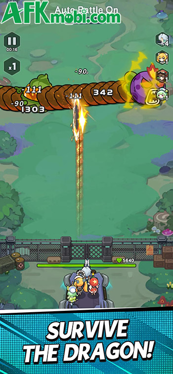 Phòng thủ tiêu diệt những con rồng khổng lồ trong game Dragon Fever TD 0