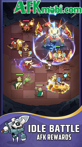 Hợp nhất để xây dựng những trận hình anh hùng trong Dream Merge: Arena & Adventures 3 Hợp nhất để xây dựng những trận hình anh hùng trong Dream Merge: Arena & Adventures 3