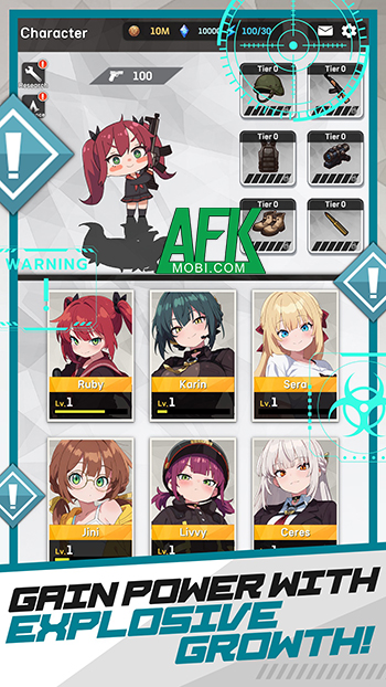 E.D.E.N: The Last Line cho người chơi cùng các thiếu nữ chibi phòng thủ bảo vệ thế giới 1