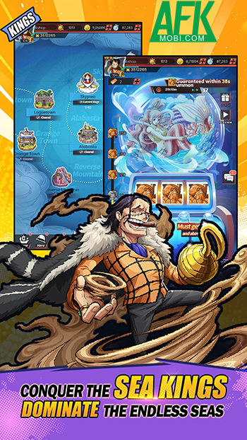 Era of the Tides game đấu tướng chiến thuật màn hình dọc lấy chủ đề One Piece 3