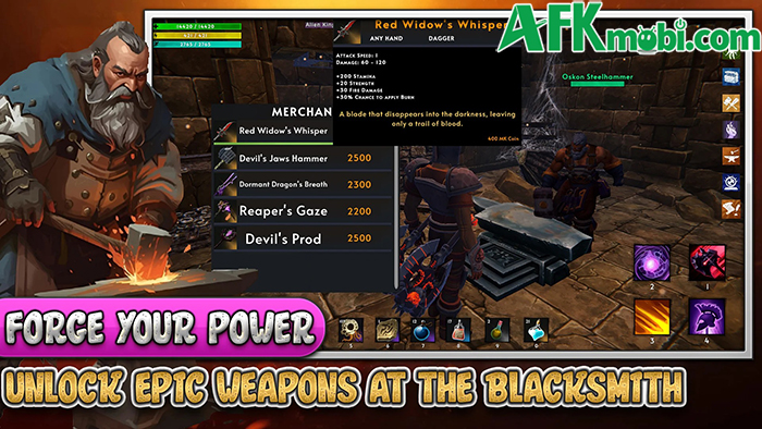 Chiến đấu trong hầm ngục tối tại game hành động Fantasy RPG: Dungeon of Blades 4 Chiến đấu trong hầm ngục tối tại game hành động Fantasy RPG: Dungeon of Blades 4