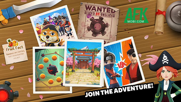 Fruit Ninja Adventures game giải đố theo phong cách chém hoa quả đơn giản 0 Fruit Ninja Adventures game giải đố theo phong cách chém hoa quả đơn giản 0