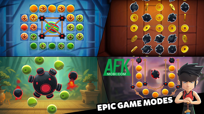 Fruit Ninja Adventures game giải đố theo phong cách chém hoa quả đơn giản 2 Fruit Ninja Adventures game giải đố theo phong cách chém hoa quả đơn giản 2