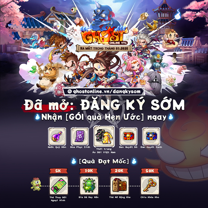Ghost Online PC chính thức mở đăng ký trước, ký ức của thế hệ 8x - 9x sắp sống dậy 3 Ghost Online PC chính thức mở đăng ký trước, ký ức của thế hệ 8x - 9x sắp sống dậy 3