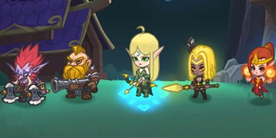 Glory and Legion game phòng thủ với các anh hùng được lấy cảm hứng từ Warcraft