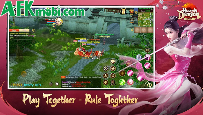 Heavenly Dragon Saga có thể xem là phiên bản di động tinh giản của Thiên Long Bát Bộ 1 Heavenly Dragon Saga có thể xem là phiên bản di động tinh giản của Thiên Long Bát Bộ 1