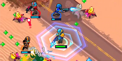 Hellfighters đưa bạn điều khiển tổ đội chiến binh của mình tiêu diệt lũ bọ ngoài hành tinh