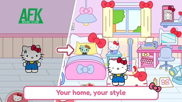 Bước vào thế giới ngộ nghĩnh của vũ trụ Sanrio trong game Hello Kitty And Friends World 1
