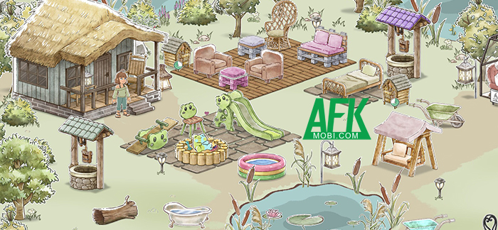 Hồi sinh vùng đất ngập nước cho những chú ếch trong game Kamaeru: A Frog Refuge Mobile 3