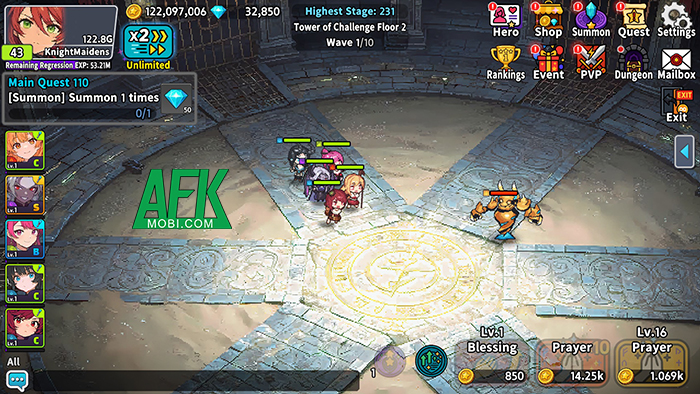 Giải cứu thế giới cùng các thiếu nữ hiệp sĩ trong game Knight Maidens: Idle RPG 4 Giải cứu thế giới cùng các thiếu nữ hiệp sĩ trong game Knight Maidens: Idle RPG 4