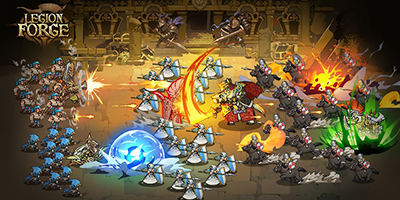 Legion Forge game SLG với phong cách đồ họa hoạt hình fantasy phương Tây độc đáo
