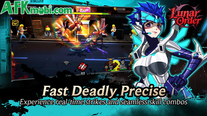 Trực tiếp dẫn dắt tổ đội sát thủ của bạn chiến đấu trong game Lunar Order 1 Trực tiếp dẫn dắt tổ đội sát thủ của bạn chiến đấu trong game Lunar Order 1