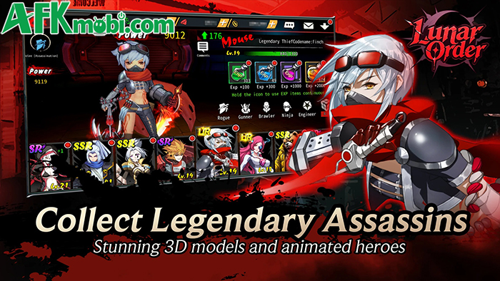 Trực tiếp dẫn dắt tổ đội sát thủ của bạn chiến đấu trong game Lunar Order 2 Trực tiếp dẫn dắt tổ đội sát thủ của bạn chiến đấu trong game Lunar Order 2