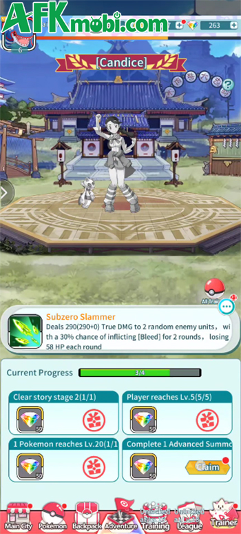 Monster Collect Adventure game chiến thuật đấu thú rảnh tay lấy chủ đề Pokémon 4 Monster Collect Adventure game chiến thuật đấu thú rảnh tay lấy chủ đề Pokémon 4