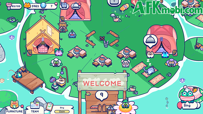 Trợ giúp chú ếch nhỏ biến ao của bản thân thành khu cắm trại tại game Pond Pals 3 Trợ giúp chú ếch nhỏ biến ao của bản thân thành khu cắm trại tại game Pond Pals 3