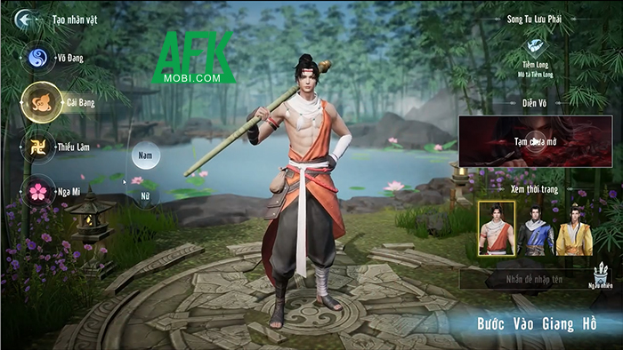 Project X5 game MMORPG kiếm hiệp truyền thống được phát triển bởi người Việt 1