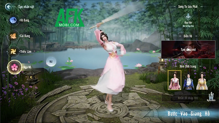 Project X5 game MMORPG kiếm hiệp truyền thống được phát triển bởi người Việt 3