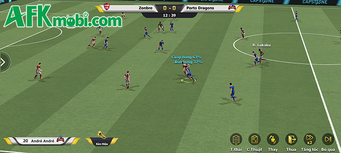 Quản lý đội bóng có phần theo kiểu đấu tướng trong game Champion Pro Manager 4 Quản lý đội bóng có phần theo kiểu đấu tướng trong game Champion Pro Manager 4