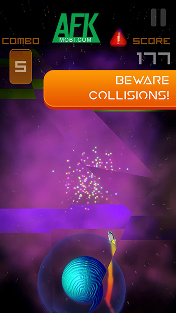 Saturn Slalom cho bạn điều khiển tàu vũ trụ của mình len lỏi giữa một thiên hà hỗn loạn 2 Saturn Slalom cho bạn điều khiển tàu vũ trụ của mình len lỏi giữa một thiên hà hỗn loạn 2