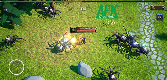 Điều khiển anh hùng chiến đấu sinh tồn trước bọn quái vật trong game Survivors RL 1 Điều khiển anh hùng chiến đấu sinh tồn trước bọn quái vật trong game Survivors RL 1