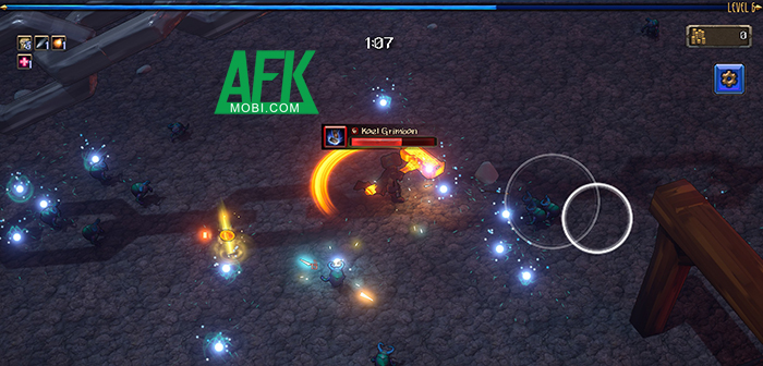 Điều khiển anh hùng chiến đấu sinh tồn trước bọn quái vật trong game Survivors RL 3 Điều khiển anh hùng chiến đấu sinh tồn trước bọn quái vật trong game Survivors RL 3