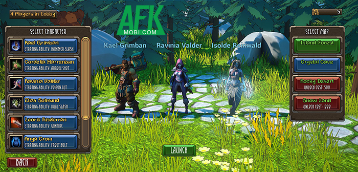 Điều khiển anh hùng chiến đấu sinh tồn trước bọn quái vật trong game Survivors RL 4 Điều khiển anh hùng chiến đấu sinh tồn trước bọn quái vật trong game Survivors RL 4