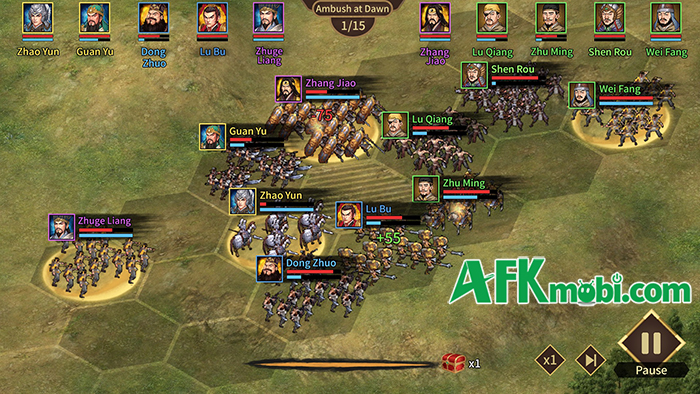 Three Kingdoms: Grand Strategy game chiến thuật đấu binh tự động 1 Three Kingdoms: Grand Strategy game chiến thuật đấu binh tự động 1