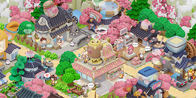 Xây dựng ngôi làng của bạn trong thế giới yêu quái với game Tougen Adventures