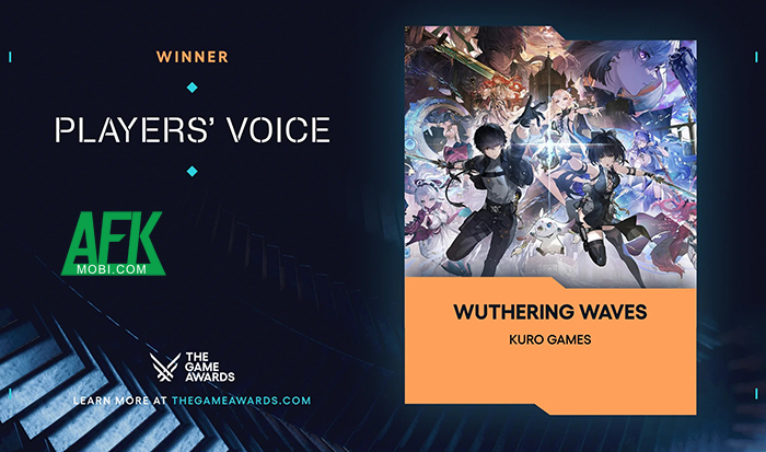 Wuthering Waves giành được giải thưởng Wuthering Waves giành được giải thưởng